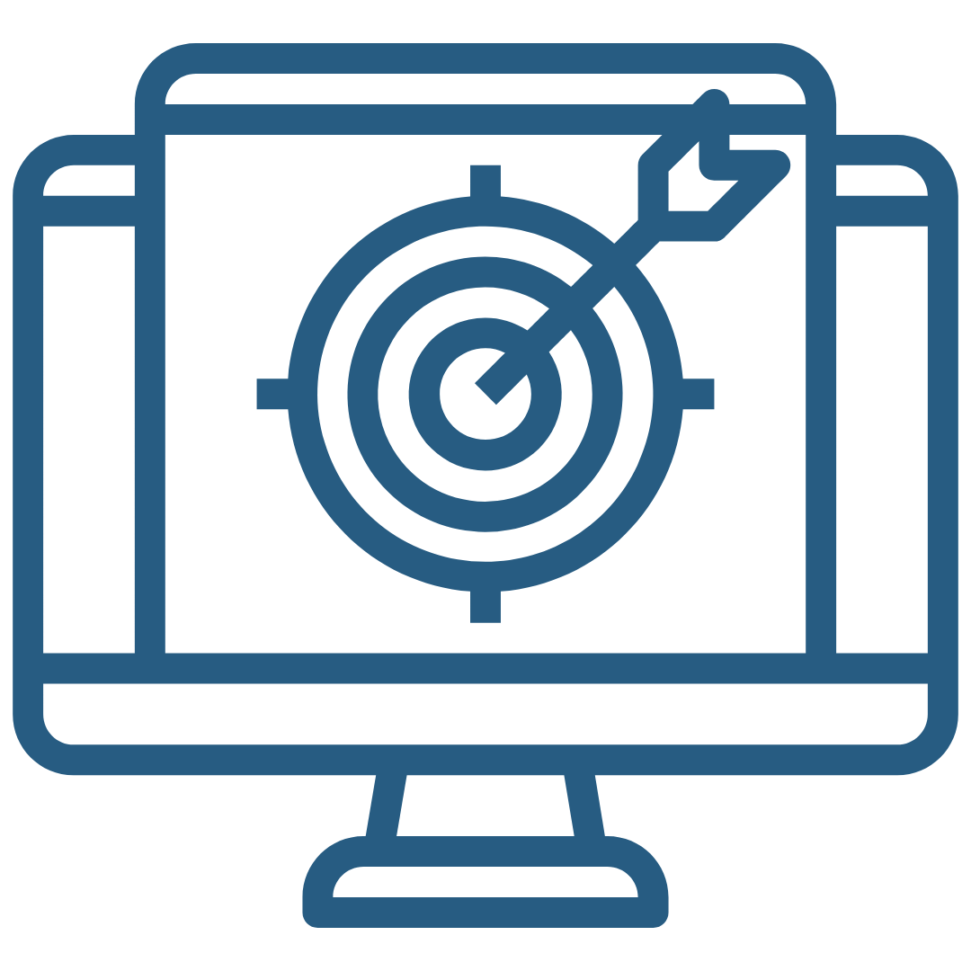 Paid Media Target Icon